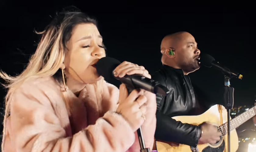 Banda Preto no Branco e Priscilla Alcantara