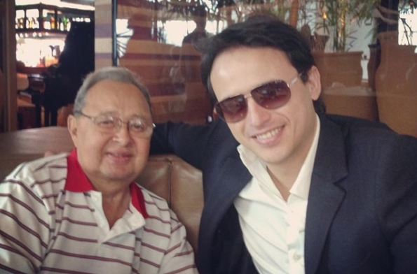 Francisco Silva e seu filho, Fábio Silva