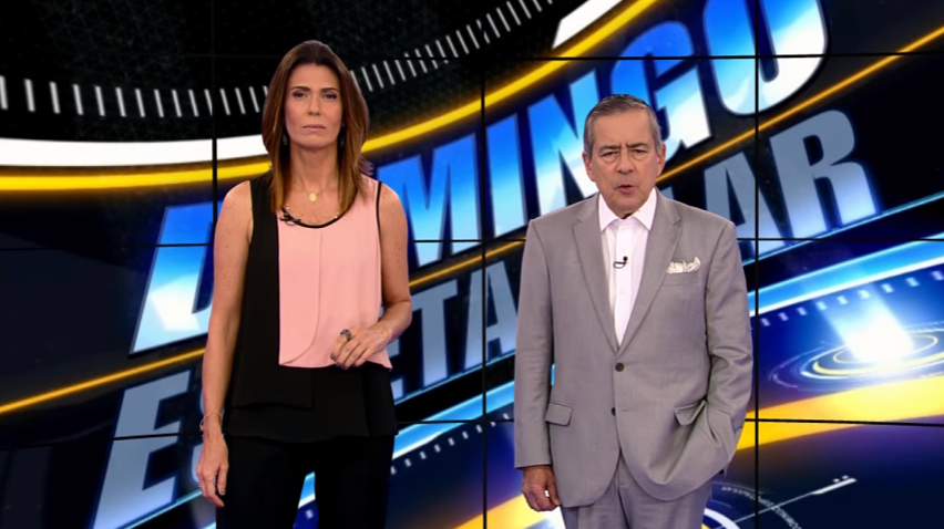 Programa Domingo Espetacular, na Record TV