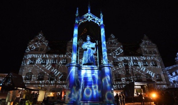 Celebração dos 500 anos da Reforma Protestante em Wittenberg, na Alemanha