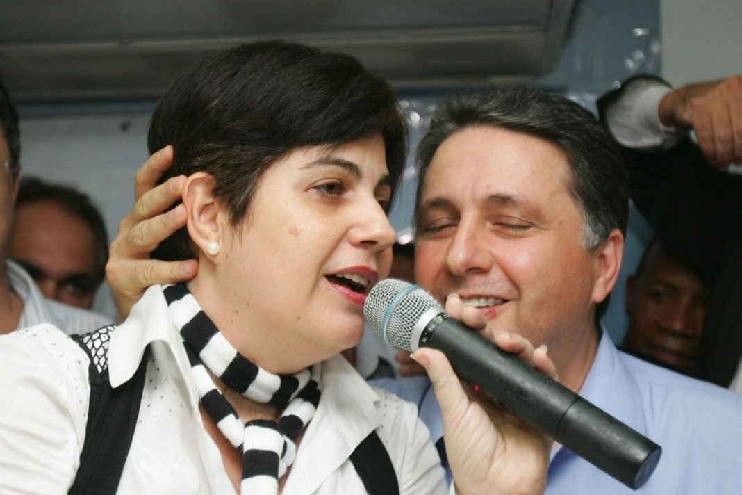 Anthony Garotinho e sua mulher, Rosinha Garotinho.