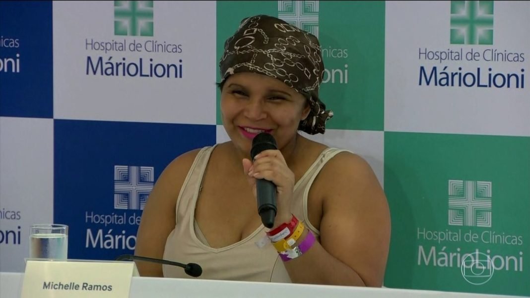 Michelle Ramos, grávida baleada