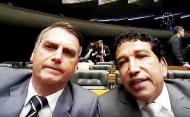 Jair Bolsonaro e Magno Malta