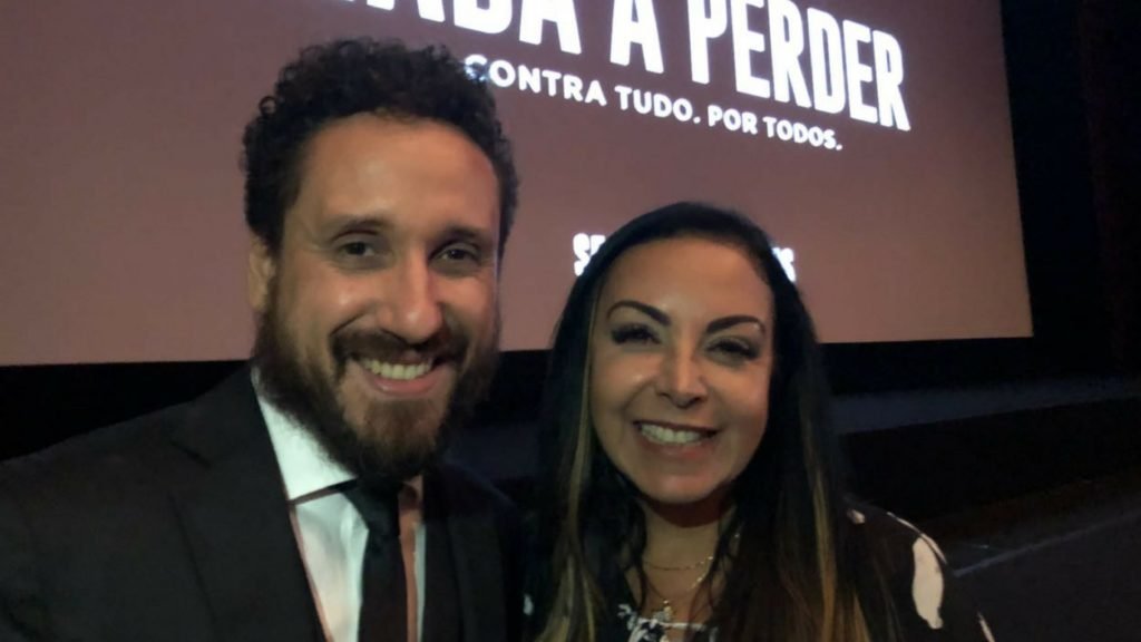 Leonardo Gonçalves e Cristina Mel