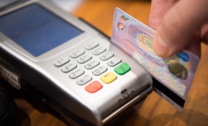 Máquina de cartão de crédito