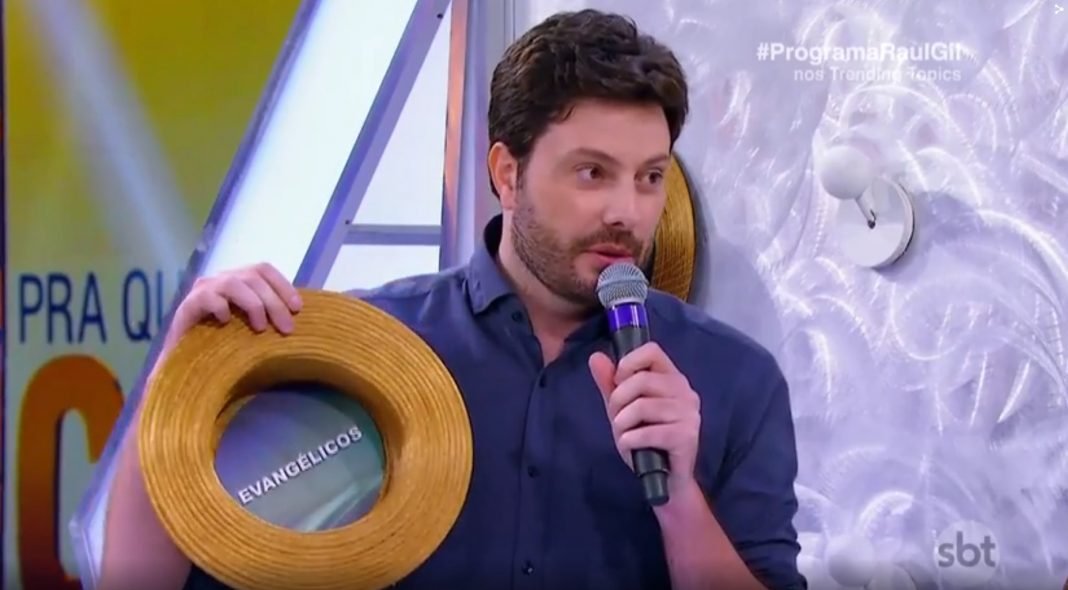 Danilo Gentili no quadro 