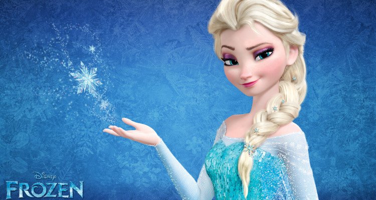 Rainha Elsa, personagem do filme animado da Disney 