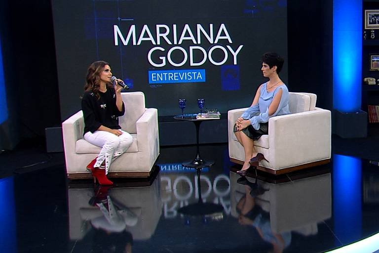 Aline Barros no programa Mariana Godoy Entrevista