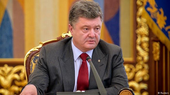 Presidente da Ucrânia, Petro Poroshenko - abril 2018