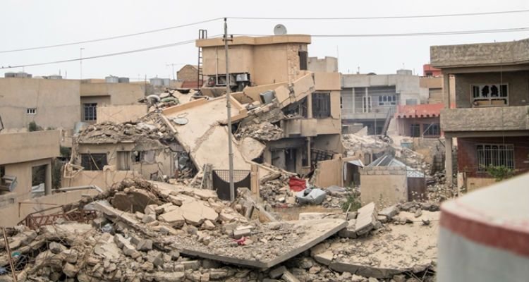 Destruição no Iraque