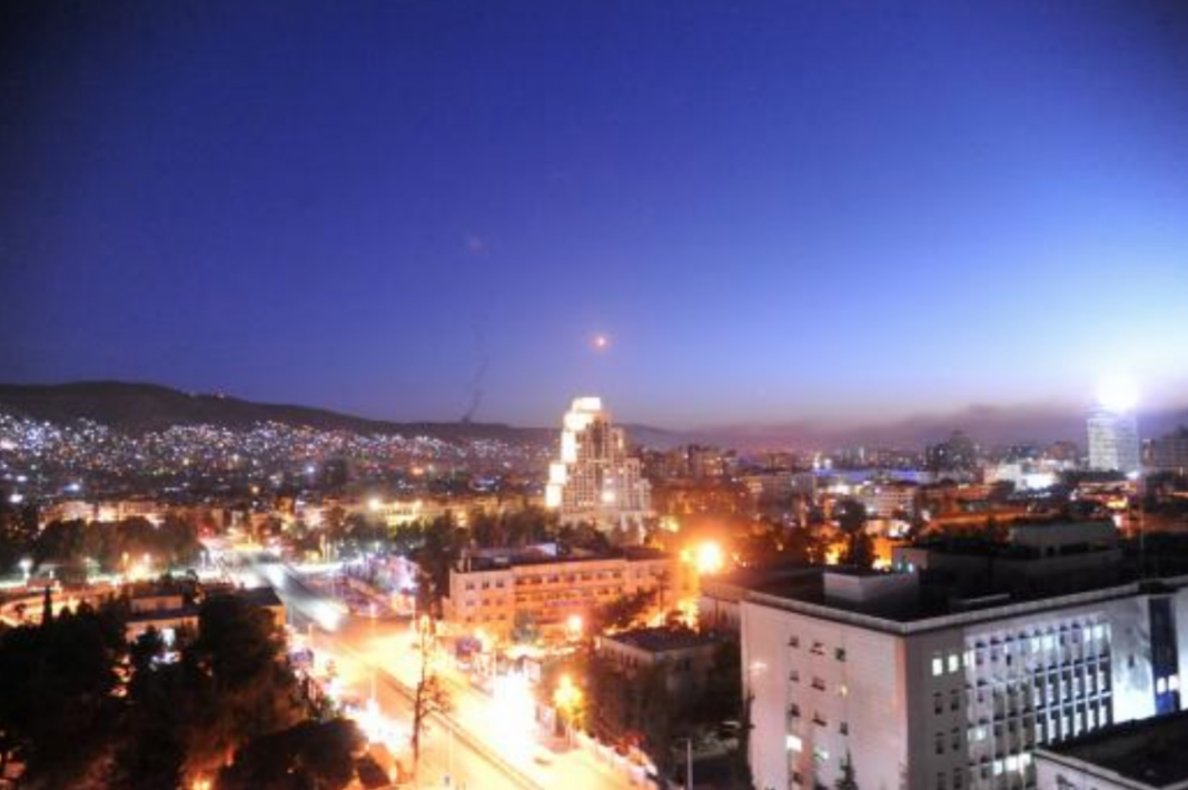 Ataque aéreo na Síria em abril de 2018