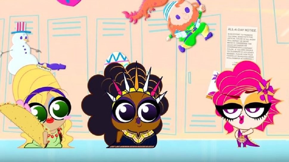 Desenho animado 'Drag Tots', lançado em 10 de maio de 2018