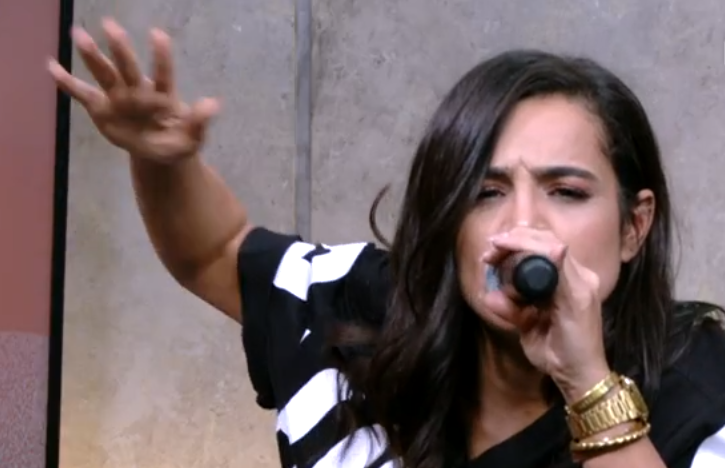 Daniela Araújo no Programa Promessas, do Portal G1 (junho 2018)