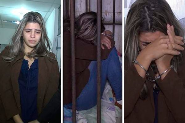 Juliana Salles foi presa por participação no homicídio dos filhos