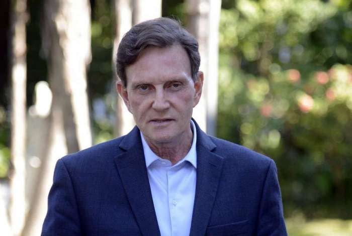 Marcelo Crivella, bispo licenciado da Igreja Universal e atual prefeito do Rio de Janeiro