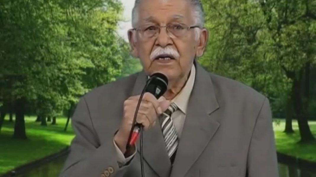 Pastor e cantor Feliciano Amaral (20/10/1920 - 07/07/2018)