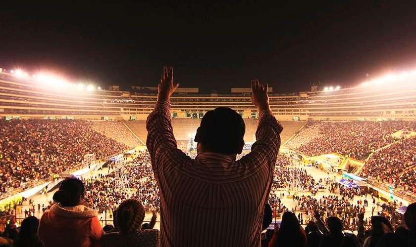 O evento contou com missionários renomados que viajam pelo mundo pregando o Evangelho. (Foto: Divulgação).