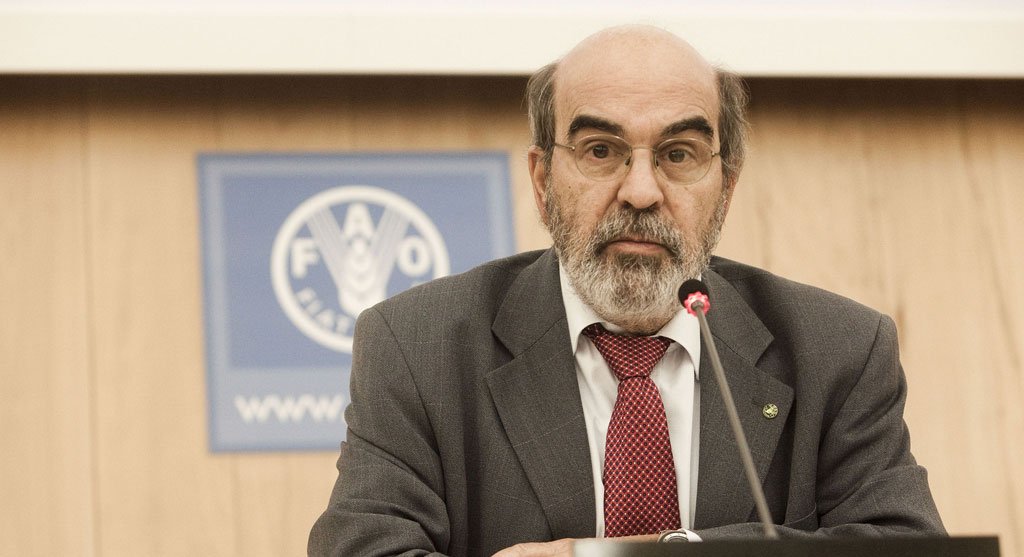 O brasileiro José Graziano da Silva, diretor-geral da FAO