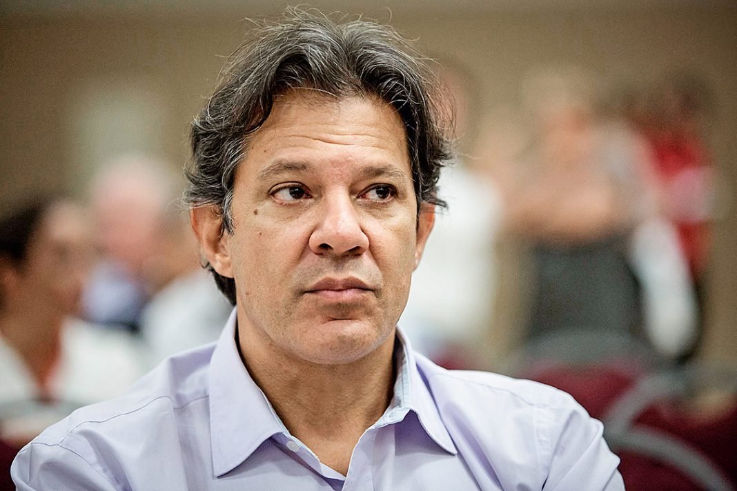 Fernando Haddad, candidato a Presidência do Brasil em 2018 pelo PT
