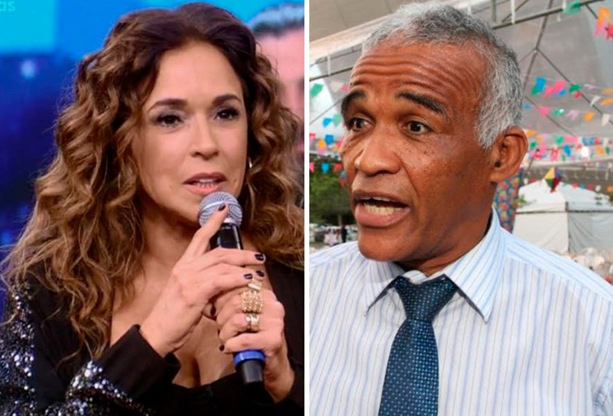 Cantora Daniela Mercury e o deputado estadual Pastor Sargento Isidório