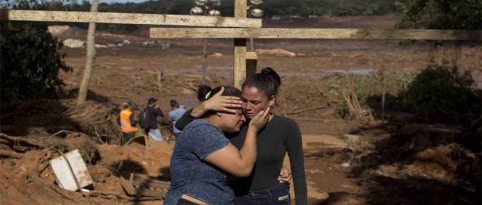 Evangélicos ajudam vítimas da tragédia em Brumadinho