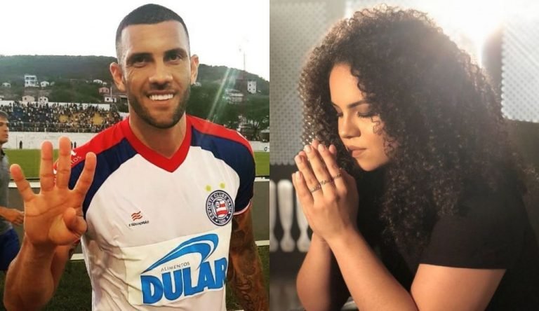 Fernandão fez 4 gols e pediu a música Bálsamo, de Rebeca Carvalho, no Fantástico (Foto: Arte/ Pleno.News)