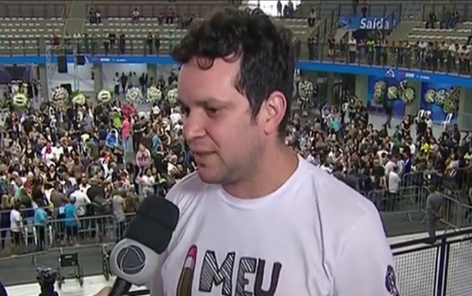 Gersialdo Melquíades de Oliveira, pai de Samuel Melquíades de Oliveira, fala sobre a perda do filho, uma das vítimas do massacre na escola estadual em Suzano