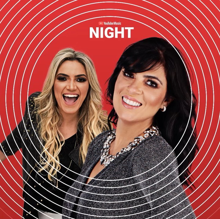 Fernanda Brum e Marine Friesen são as atrações do 1º YouTube Music Night Foto: Divulgação