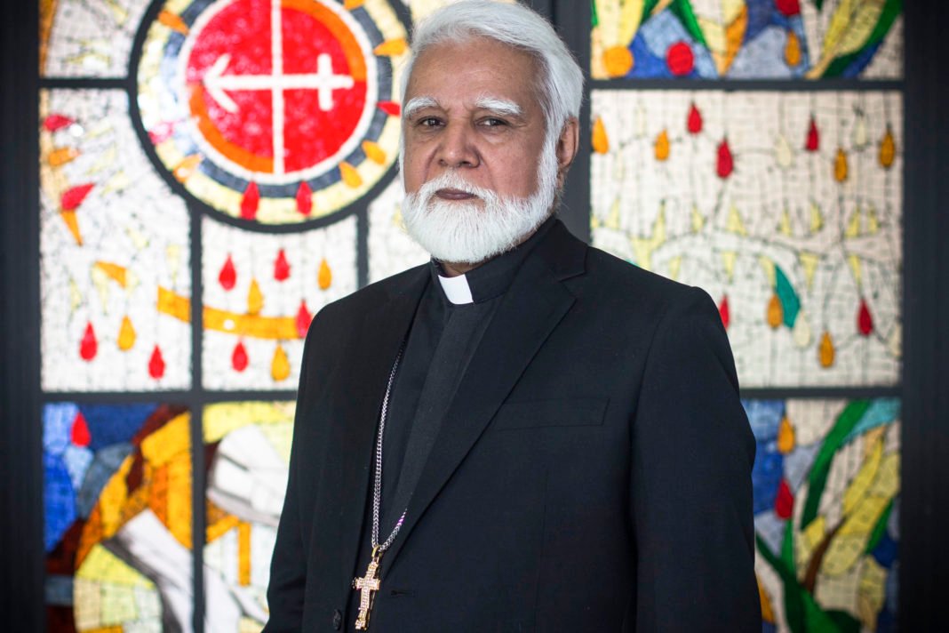 Cardeal Joseph Coutts, é arcebispo de Karachi, no Paquistão (Foto: Heitor Feitosa/VEJA.com)