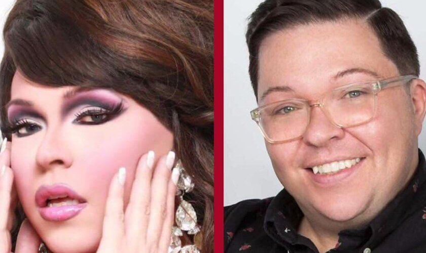 Kevin Whitt antes e depois de seu encontro com Cristo. (Foto: Reprodução/Facebook)