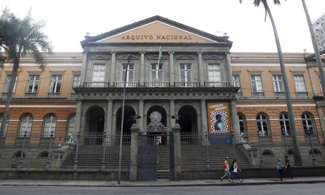 Prédio do Arquivo Nacional no Rio de Janeiro