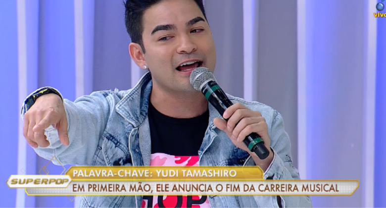 Yudi Tamashiro anuncia o fim da sua carreira musical durante entrevista na Rede TV!