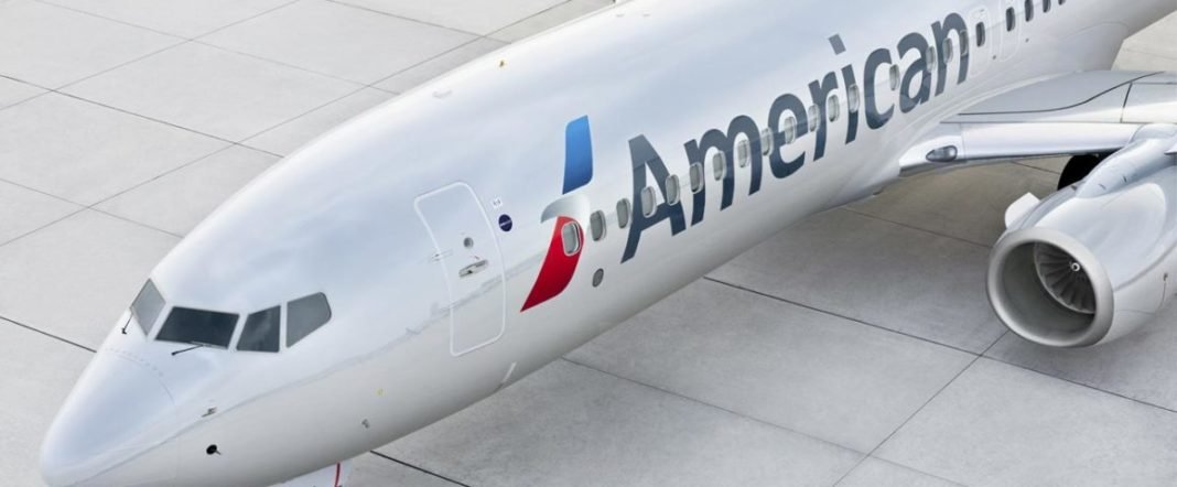 Avião da American Airlines