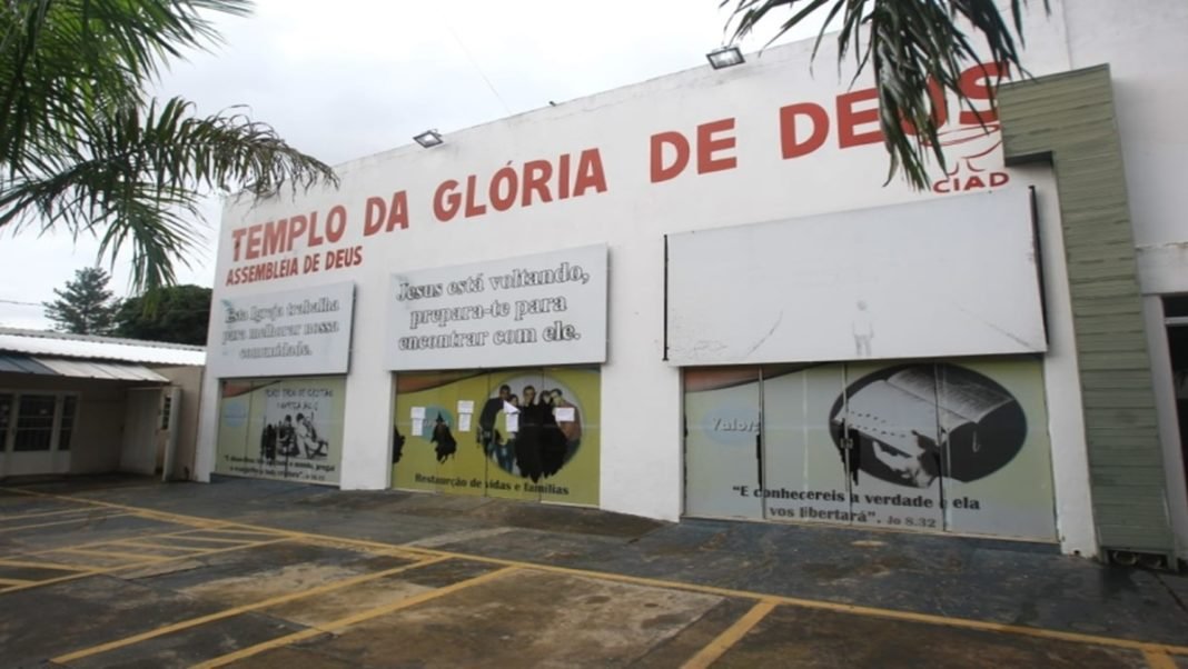 Igreja Assembleia de Deus da Vila Redenção, em Aparecida de Goiânia (Foto: Douglas Schinatto - O Popular)