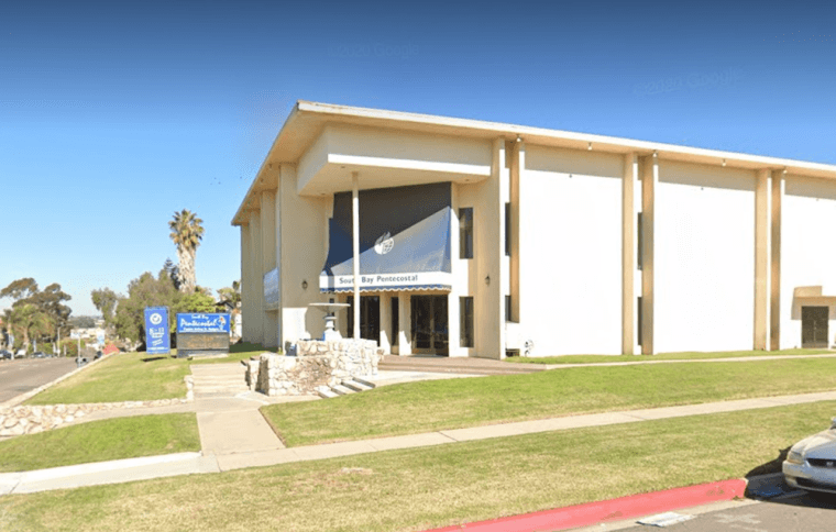 Igreja Pentecostal South Bay United em San Diego, Califórnia, EUA (Foto: Google Maps)