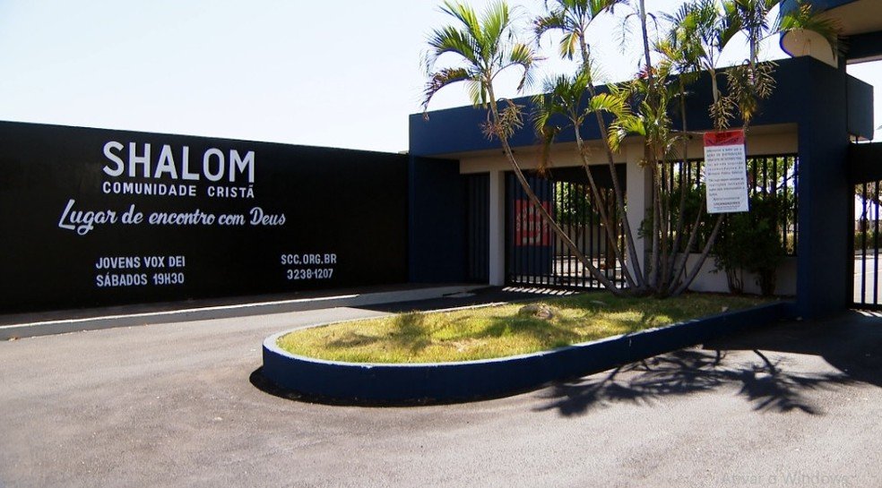 Fachada da Igreja Comunidade Cristã Shalom, em Uberlândia