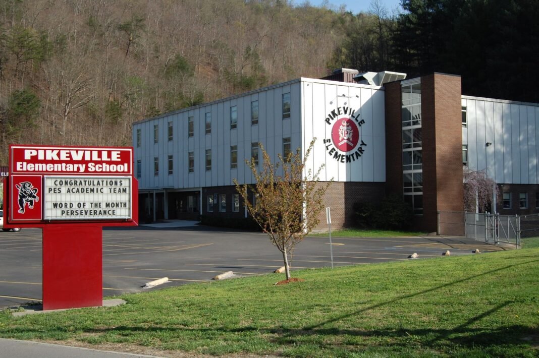 Pikeville Elementary School, no estado de Kentucky, nos EUA.
