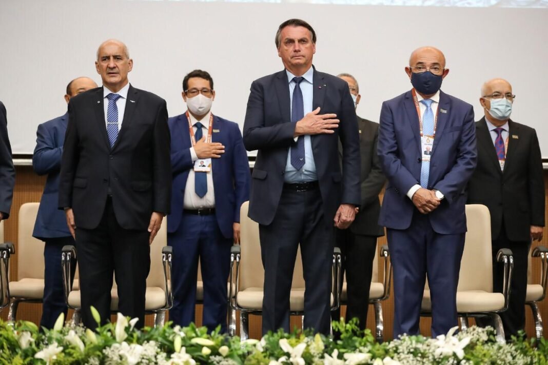 Jair Bolsonaro na Assembleia de Deus em Salvador (Foto: Divulgação/AD Salvador)