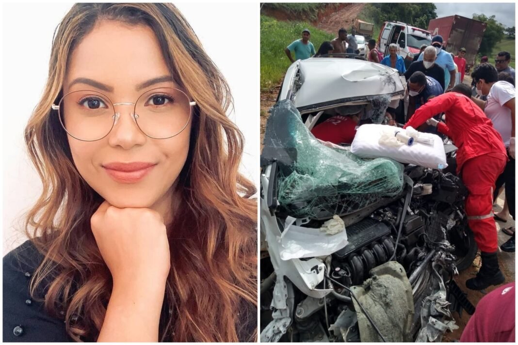 Cantora Amanda Wanessa sofreu grave acidente em Pernambuco Foto: Reprodução