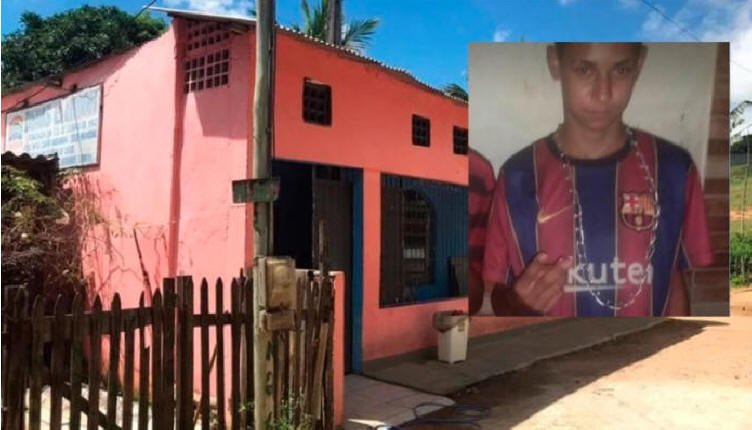 Uilton Meira de Oliveira Júnior, 16 anos, morreu na igreja pedindo perdão depois de ser baleado.