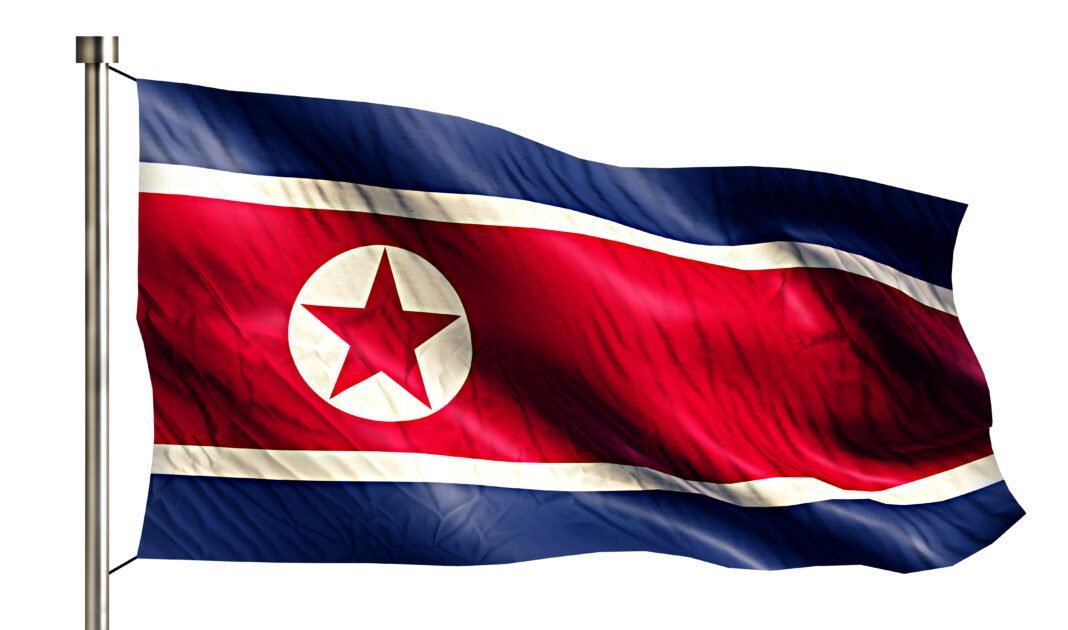 Bandeira da Coreia do Norte