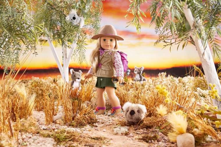 Kira Bailey, a Garota do Ano, 2021, da American Girl (Foto: Divulgação Mattel)