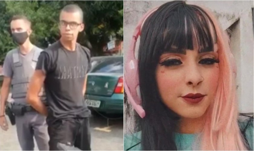 O estudante Guilherme Alves Costa, de 18 anos, acusado da morte de Ingrid Oliveira Bueno da Silva, de 19 anos. (Foto: Reprodução/G1)