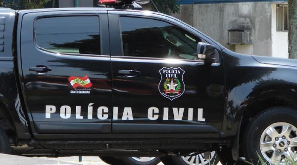 Viatura da Polícia Civil de Santa Catarina