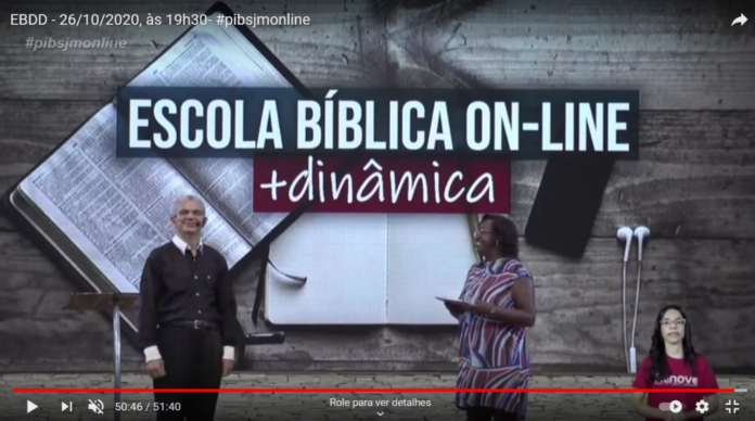 Dr. Gilberto Garcia na Escola Bíblica On-line