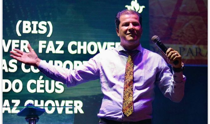 Pastor Eduardo Silva da Igreja Evangélica Ministério Aviva, em São Paulo.
