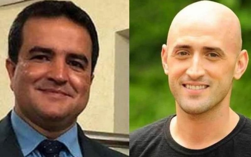 O pastor José Olímpio (esquerda), da Assembleia de Deus de Alagoas, disse orar pela morte do ator Paulo Gustavo (direita).