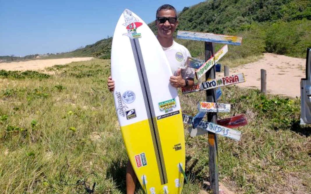 Pastor Robson Baião fundou o Seminário Surfistas de Cristo e morreu enquanto surfava.