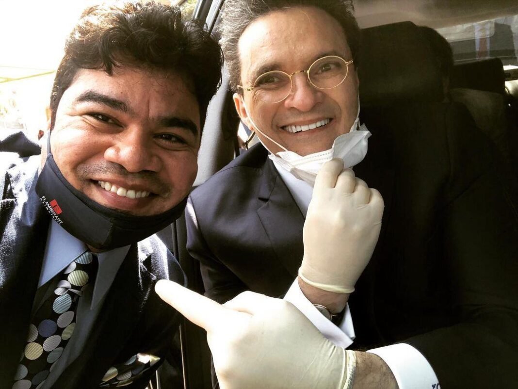 Samuel Mariano e Bispo Samuel Ferreira - Foto: Reprodução