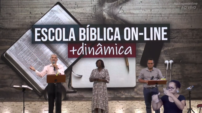 EBDD, On-Line - PIB.SJM/RJ, Dr. Gilberto Garcia, ME. Cristina Soares e Pr. André Oliveira EBDD, On-Line - PIB.SJM/RJ, Dr. Gilberto Garcia, ME. Cristina Soares e Pr. André Oliveira